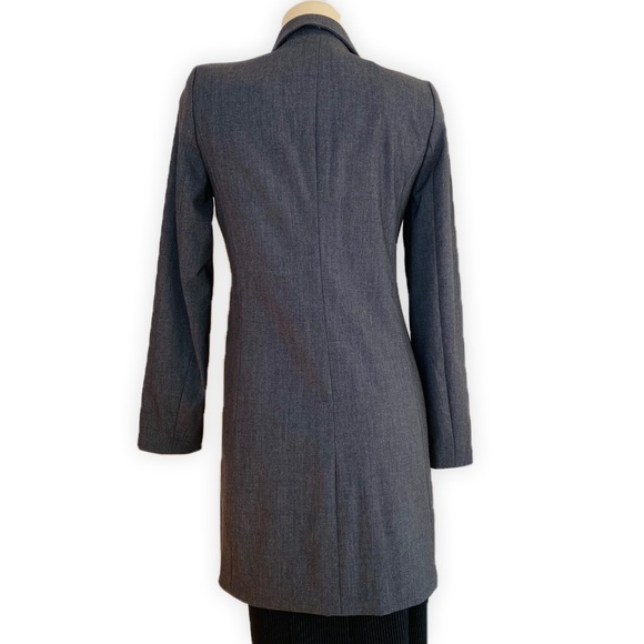 Dark Gray Knee Length Jacket Coat for Women’s size S - Picture 4 of 8